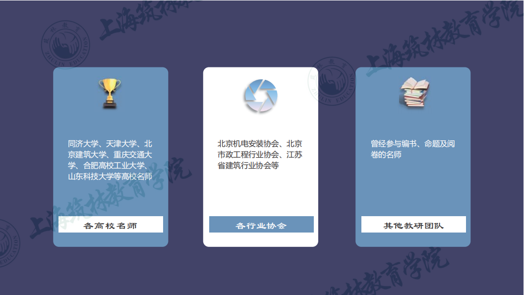 一级建造师师资团队 一级建造师师资团队