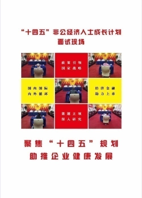 “十四五”非公经济人士成长计划  
